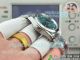 VS+ Factory Swiss Replica Omega Seamaster 150M Turquoise Diamond Dial Ladies Watch (5)_th.jpg